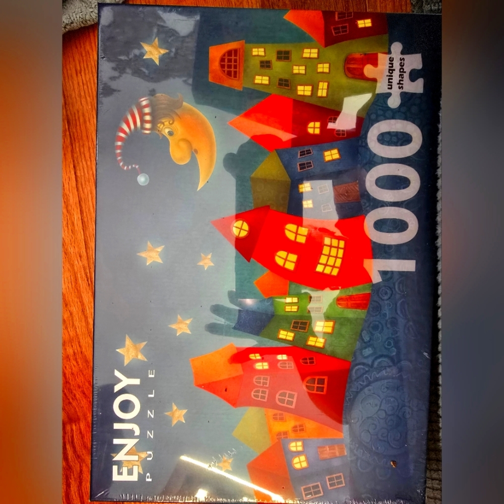 Colorful 1000-Piece Puzzle